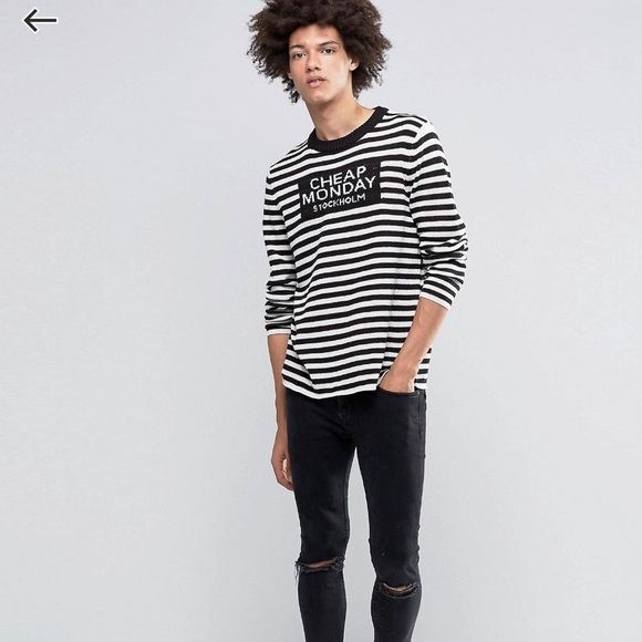 Cheap Monday Knit Logo Sweater - Picture 3 of 5